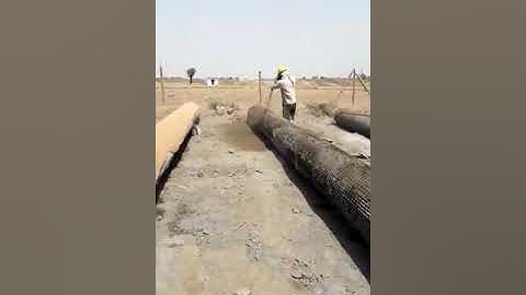 GAS PIPELINE GUNITING PART 2