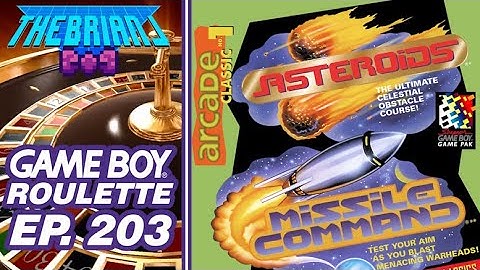 Arcade Classic 1: Asteroids/Missile Command - Game Boy Roulette Episode 203