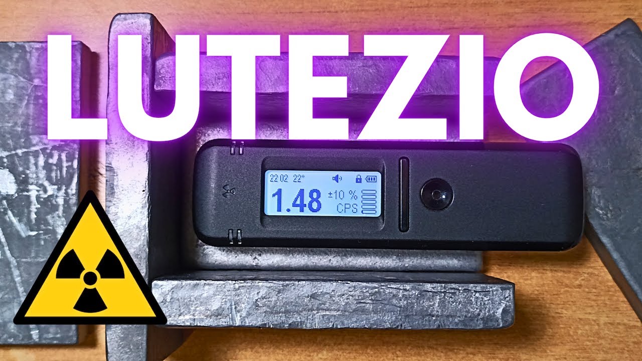 LUTEZIO • RadiaCode spettro dei raggi gamma ☢️