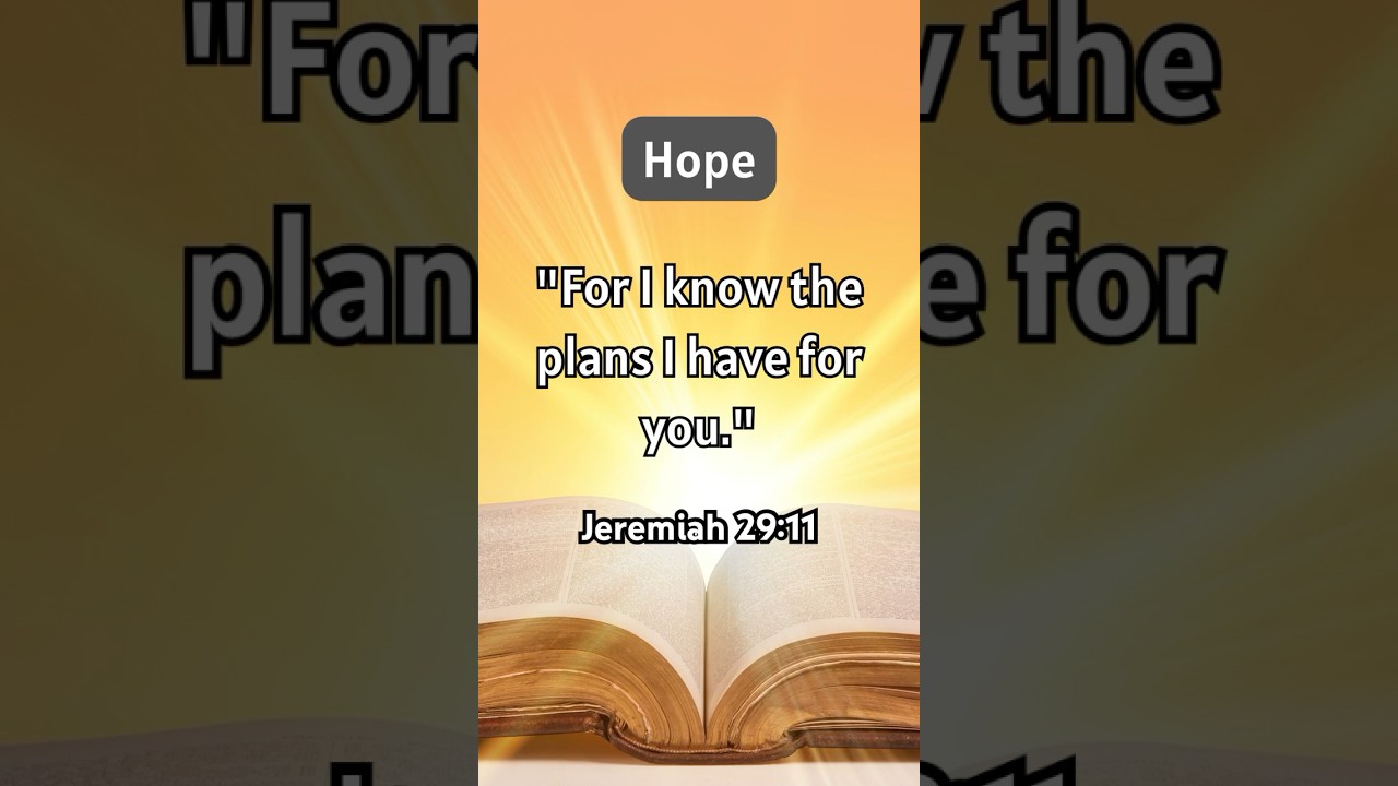 Hope. Daily Bible pocket wisdom to motivate and inspire throughout your day. 