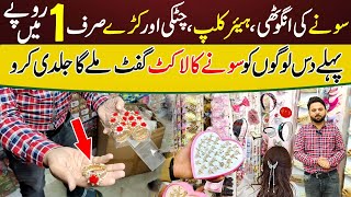 Ladies Hair Accessories in Just 1 Rupees.Only | Unbreakable Hair Accessories Wholesale Market