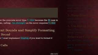 Handling type annotations needed and Display Errors when Parsing in Rust