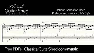 JS Bach: Prelude in C BWV 846 - Free Sheet Music