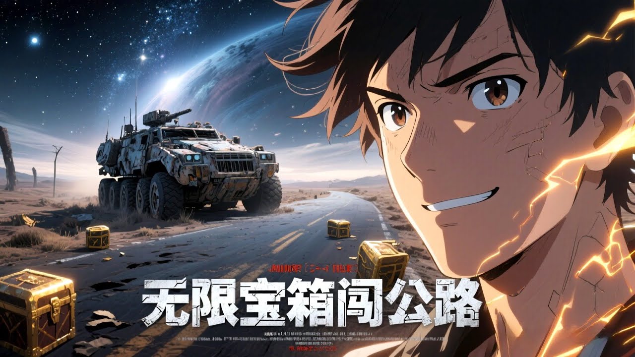 【Multi Sub】《無限寶箱闖公路》終焉世界靠汽車生存，開箱升車卻遇低爆率！林清發現開箱能刷新獎勵，避開無用道具，靠這能力輕鬆升級汽車、提昇實力！ #動漫 #二次元 #熱門漫劇