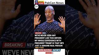 Celebrity Mike Tyson Comments on Trump Spark Online Debate | PakCan News Net Worth