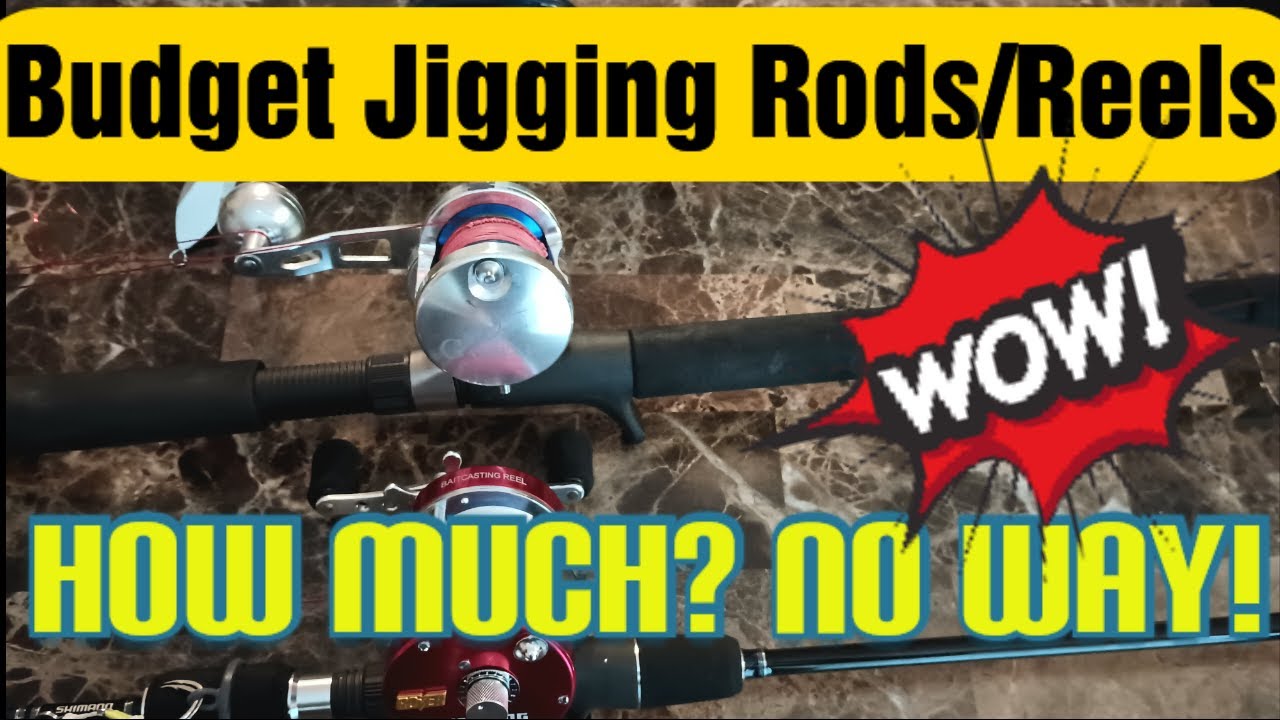 BUDGET Jigging Rods and Reels - PRACTICAL AND USEFUL 