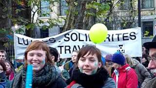 March For The Fight Against Climate Change In Brussels
