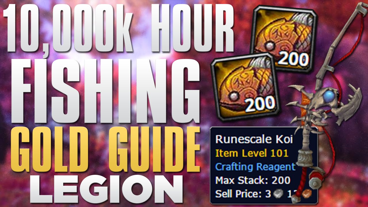 WoW Gold Farming: Runscale Koi Farming | 10,000+ Gold Fishing Guide!