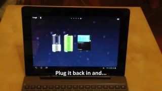 Great Android App # 34 Dual Battery Widget - Asus Transformer Prime (TF201, TF300, TF700) screenshot 1