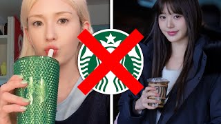 Kpop fans criticize idols ‘promoting’ Starbucks #kpop