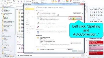 How to Turn On Spelling and Grammar Check in Outlook 2010 - by Turner Time Management