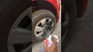 Car Wheel Cap Painting with spray cans?‍??. wheelcaps spraypaint diy modified cars