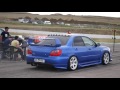 BMW X5M 680HP vs JDM ver.7 (BUGEYE) SUBARU IMPREZA STI 400HP (run 1)