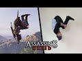 Stunts From Assassins Creed Odyssey In Real Life (How to, Parkour)