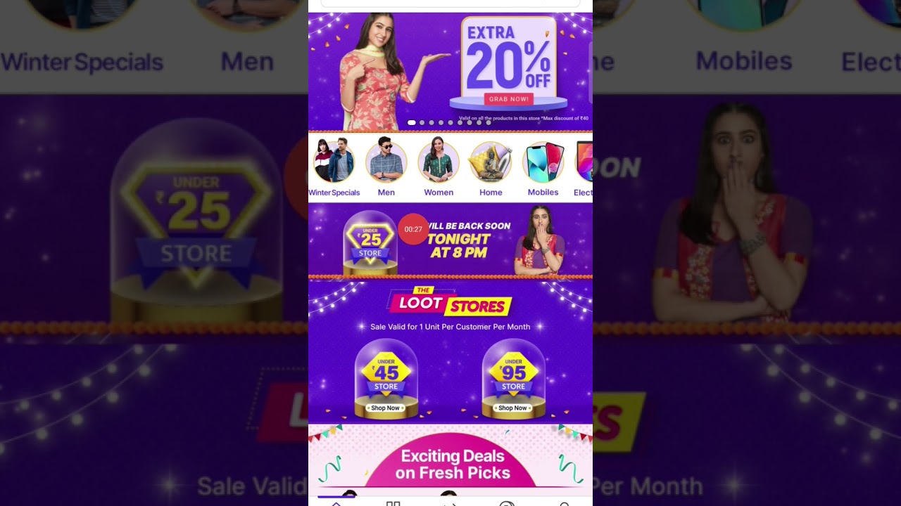 Shopsy Rs25 Sale Start Today | Shopsy Biggest Loot Offers 