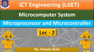 Lec-02_Microcontroller system | Microprocessor and Microcontroller | ICT Engineering