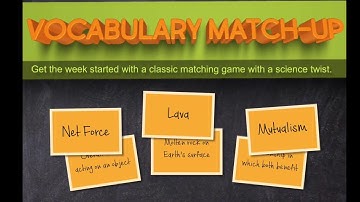 60-Second Strategies: Vocabulary Match-Up