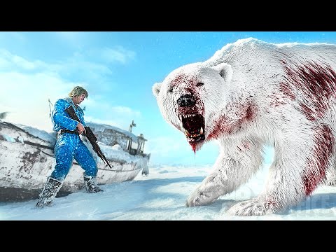 A BOAT STRANDS ON THE ARCTIC. LEFT ALONE, THE PASSENGERS DETERIORATE IN BODY AND MIND
