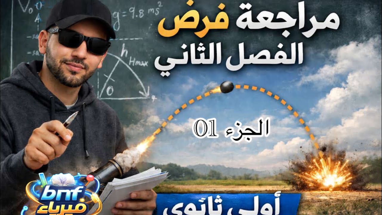 مراجعة فرض الفصل الثاني الجزء الأول || سنة أولى ثانوي 