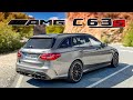 Taking a 510hp Mercedes-Benz AMG C63s For a Mountain POV Drive