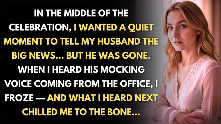 In the Middle of the Celebration, I Wanted to Surprise My Husband—But What I Found in His Office...