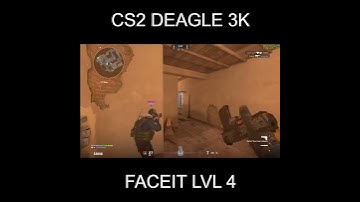 CS2 MIRAGE DEAGLE 3K #cs2 #faceit #csgo