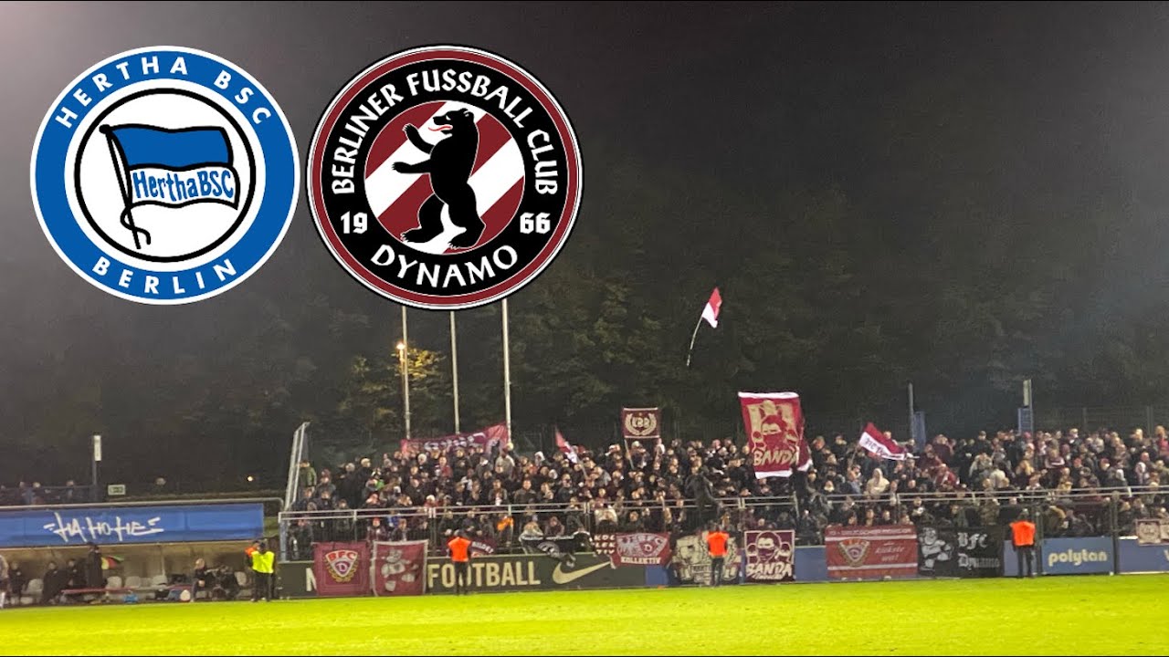 Dynamo Berlin Auswärts bei Hertha 2 | Hertha BSC Amateure vs BFC Dynamo Groundhopping 20.10.23