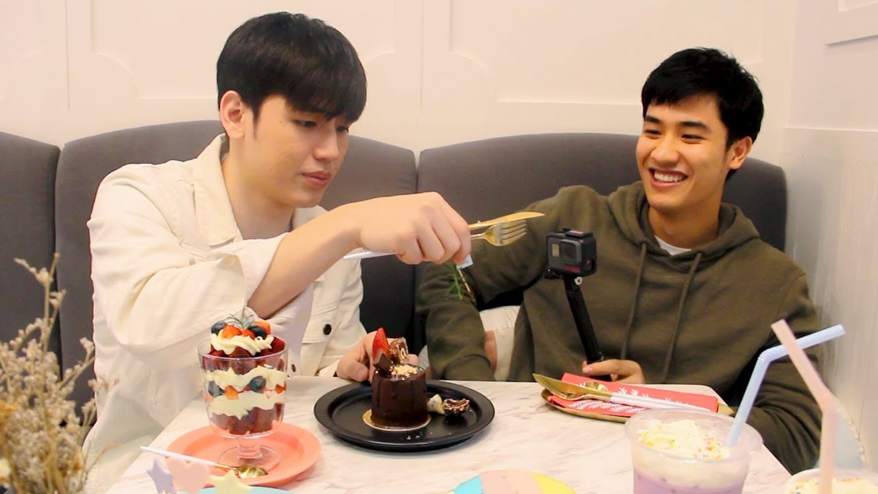 นิว-เต หิวของหวาน แต่ทีมงานขอไปด้วยคน