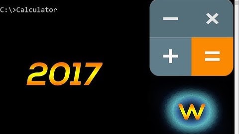 How to make a calculator in cmd/.bat file!