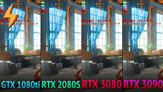 RTX3090 vs RTX3080 vs RTX2080S vs GTX1080Ti (ALL 4K + MAX PL) - Control, Horizon, Mafia, Metro etc