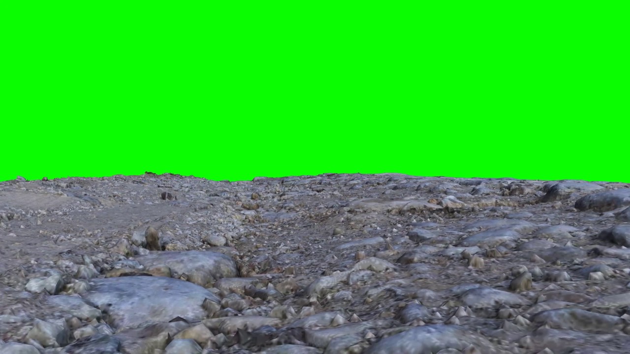 4K Green Screen Free -ROCK TERRAIN REVEAL (Planet Surface) - YouTube