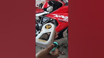 😲Karizma XMR engine oil modify #shorts #ytshorts #automobile
