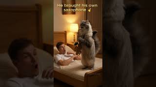 3 AM Jazz Cat Wakes Owner With Saxophone 😱🎷