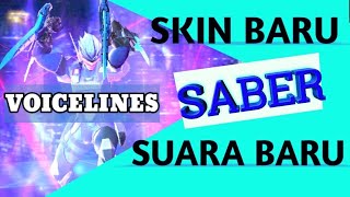Suara hero saber skin epic mobile legends|mobile legends voice