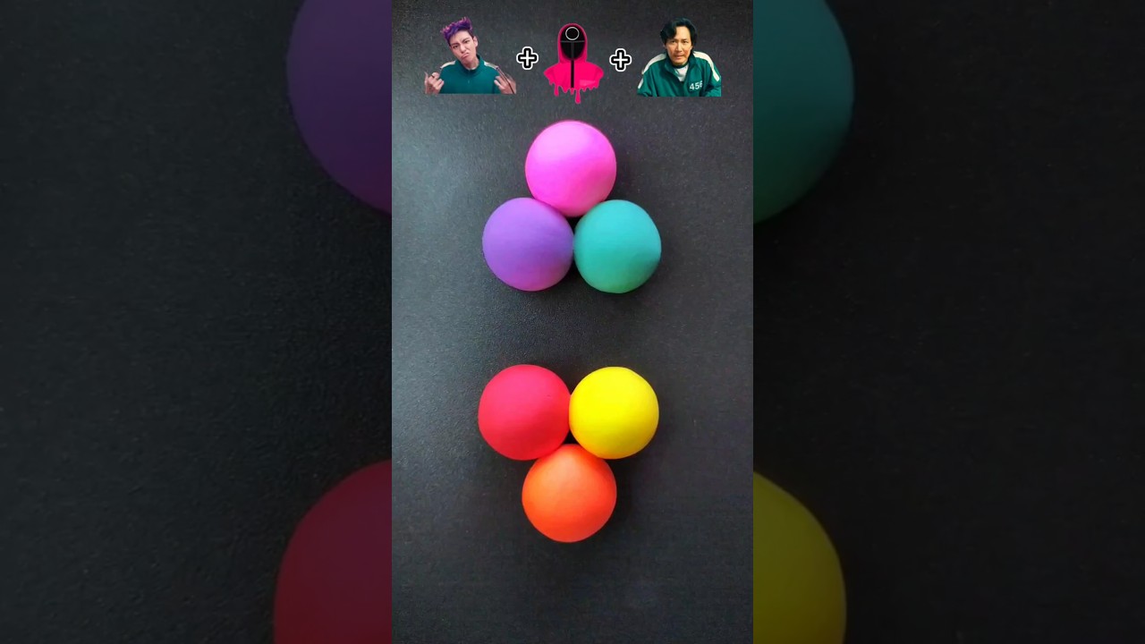 Guess the result of Mixing six colors three at a time 