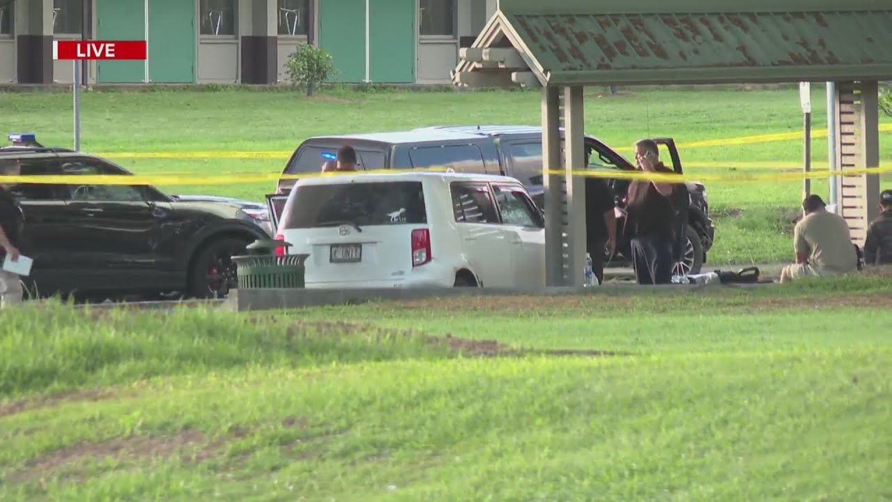 Island wide manhunt ends two officers shot multiple injured