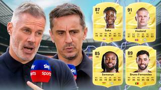 Picking the BEST PL players in each position! | Neville & Carragher vs EA FC 27 Ratings 🏅