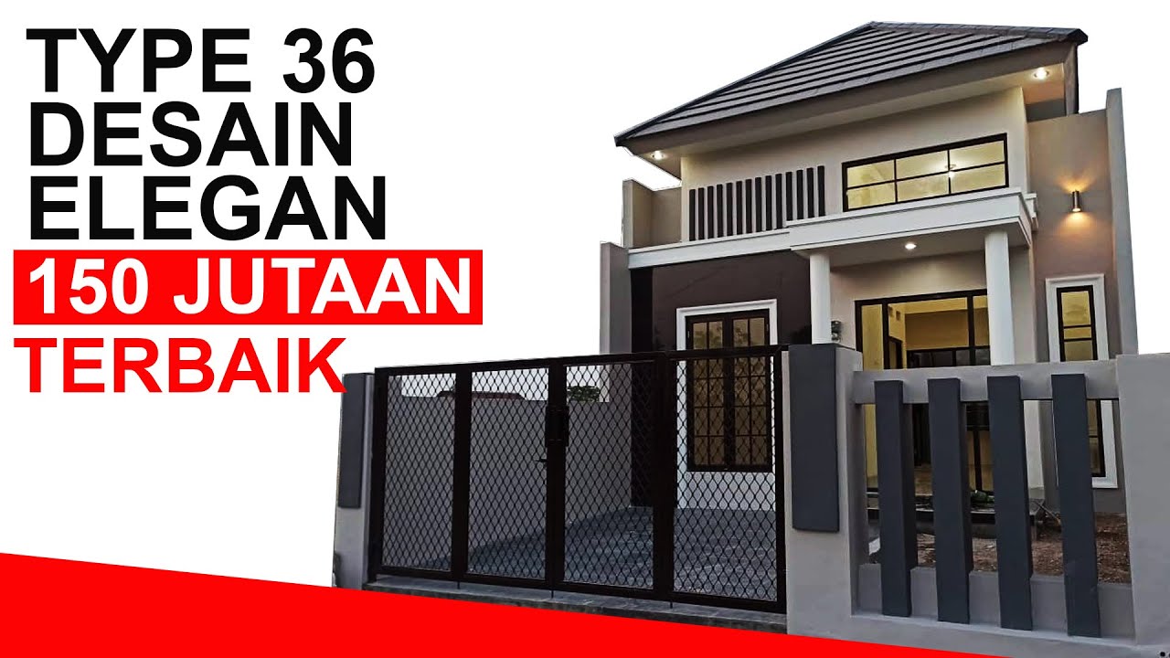 INI RUMAH MINIMALIS TIPE 36 TERBAIK 2020 YouTube