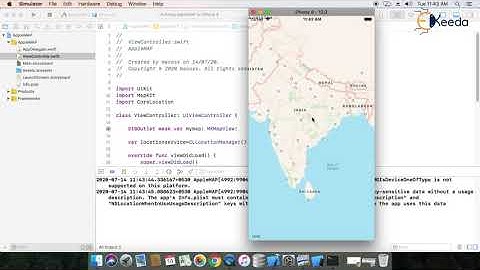 MAPKit   CoreLocation for Apple MAP