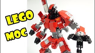 Lego Ninjago Moc Kai's Crimson Kaiphoon Mech