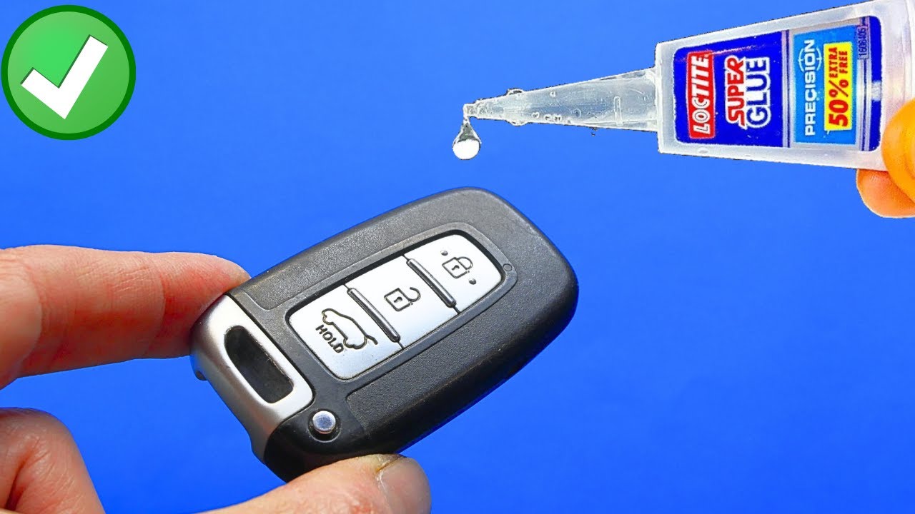 Basta uma gota de cola instantânea no controle remoto do carro e você ficará surpreso!!