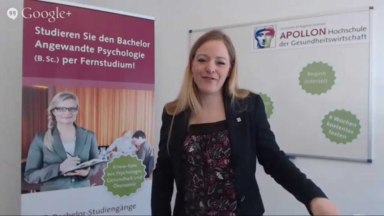 Interview APOLLON Hochschule (u. a. zum Fernstudium Angewandte Psychologie)