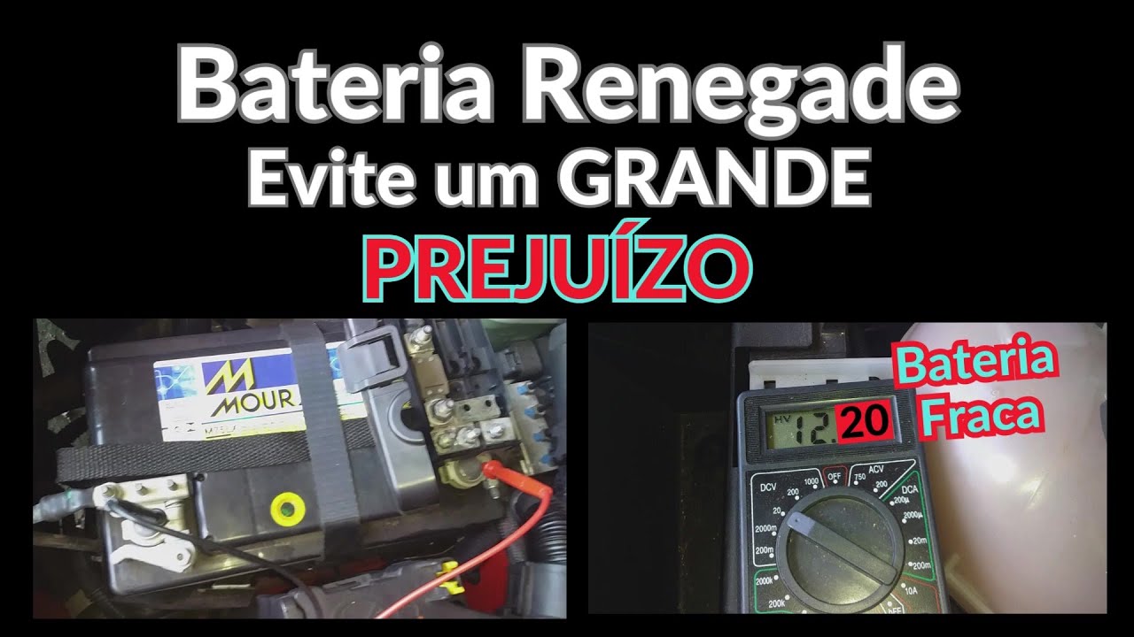 Bateria Renegade: Evite um GRANDE Prejuízo 