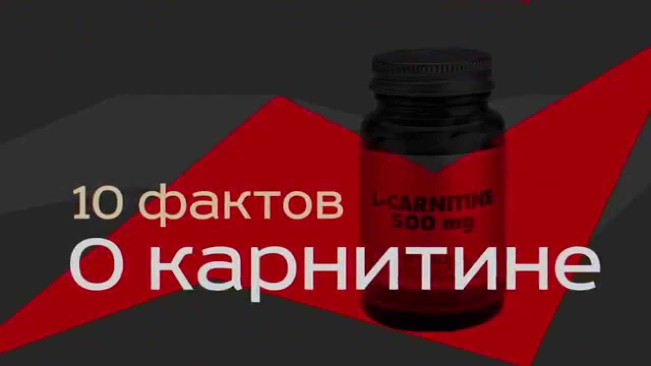 Карнитин (Левокарнитин. Carnitine). 10 фактов