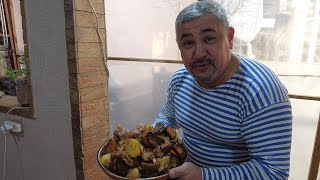 видео: НОН БОСТИ!🔥 Жаркое🥩 по УЗБЕКСКИ с🌞 лепёшкой! Наш домашний рецепт. картинка: НОН БОСТИ!🔥 Жаркое🥩 по УЗБЕКСКИ с🌞 лепёшкой! Наш домашний рецепт.