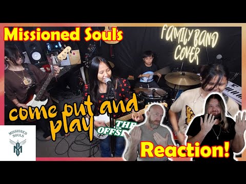Musicians react to hearing COME OUT AND PLAY by The Offspring | Missioned Souls | Family band studio