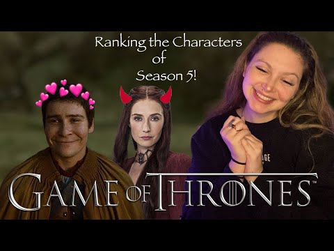 Ranking the Characters of Season 5 - First Time Watching Game of Thrones (Show Reaction)