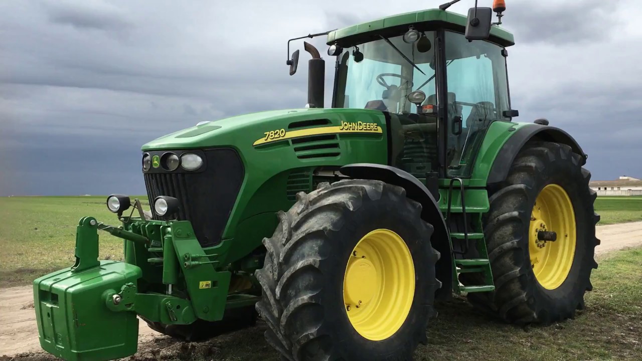 How Much Horsepower Does A John Deere 7820 Have?