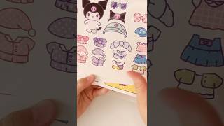 Unbox new quiet book,  My Melody and Kuromi  #kuromi #mymelody #quietbook#sanrio