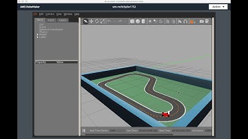 Watch a Deepracer simulation from AWS